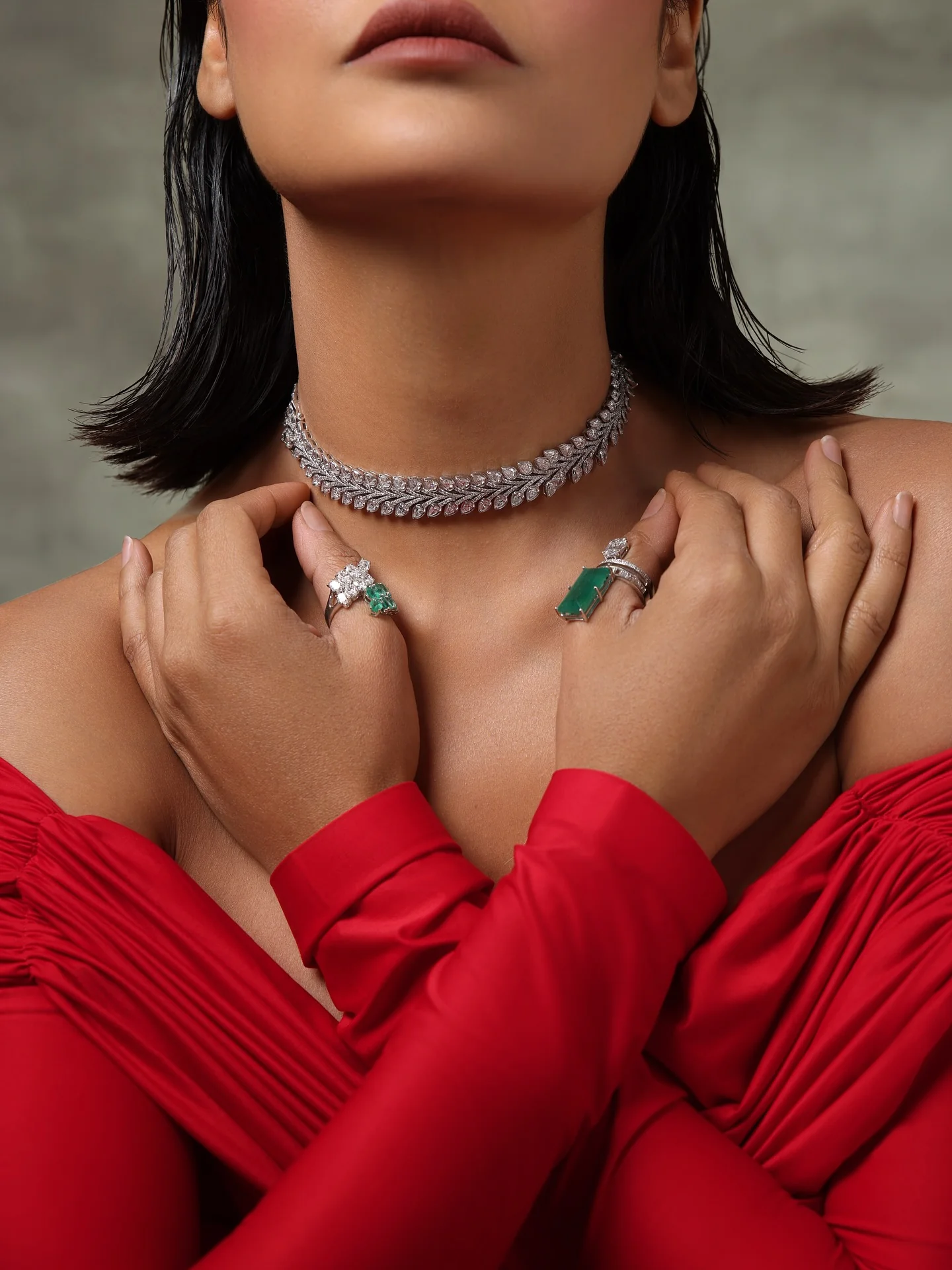 Emerald Blossom Ring - Image 5