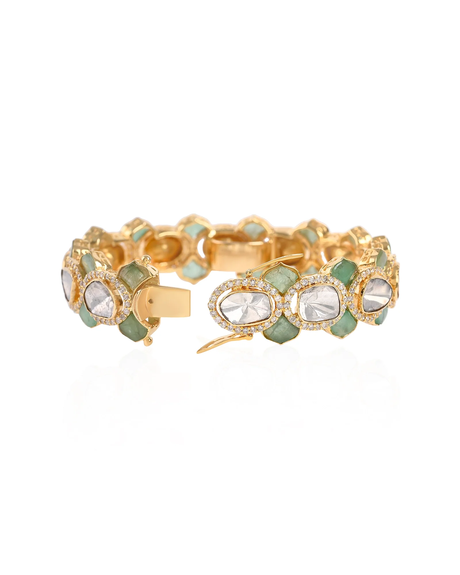 Emerald Garden Bangle - Image 3