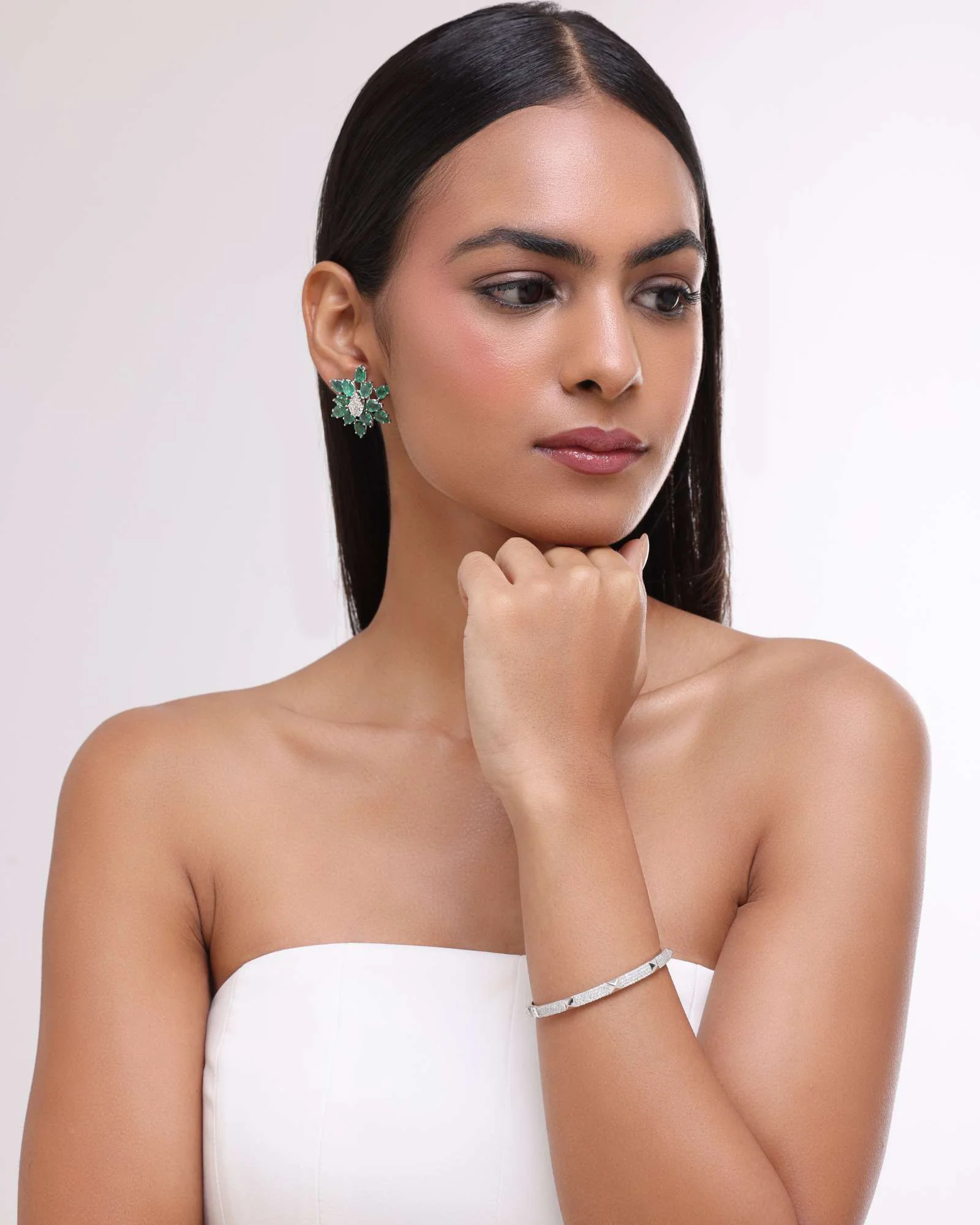 Hardware Bracelet (White Gold) - Image 8