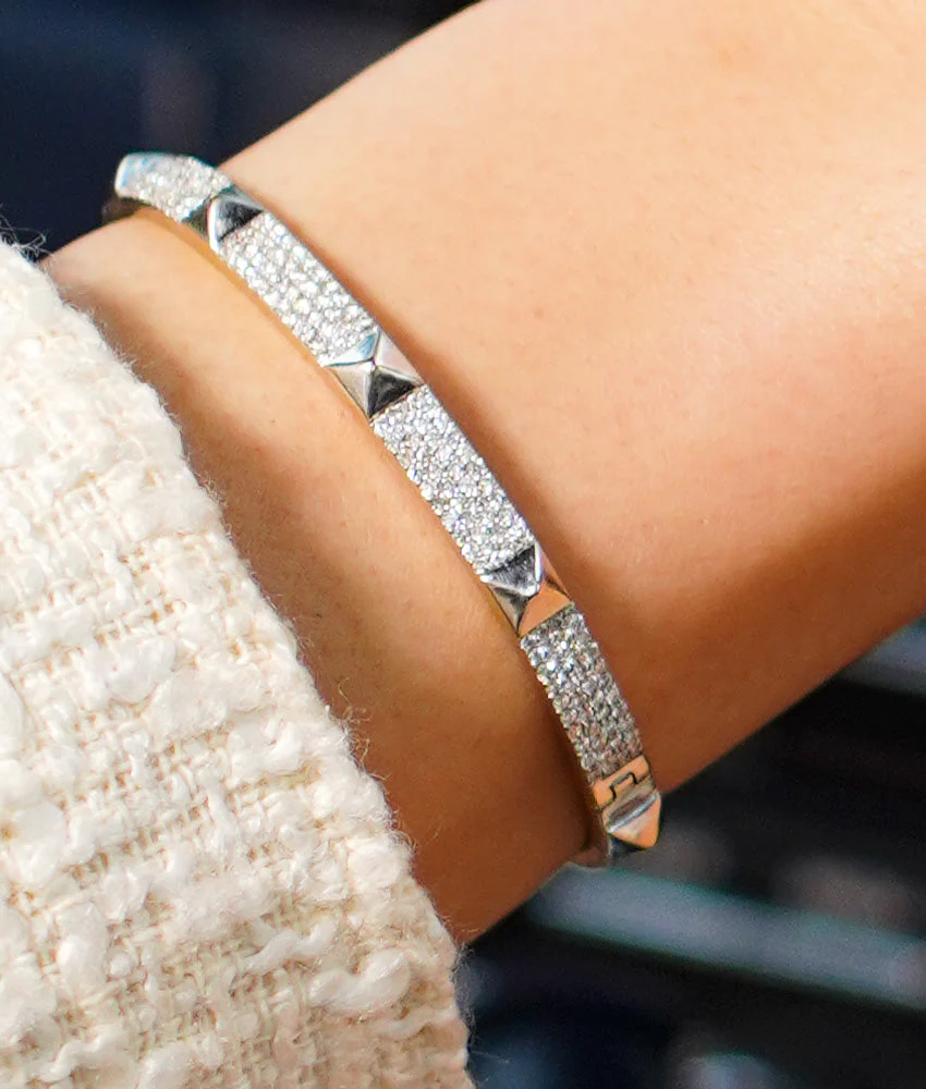 Hardware Bracelet (White Gold) - Image 4