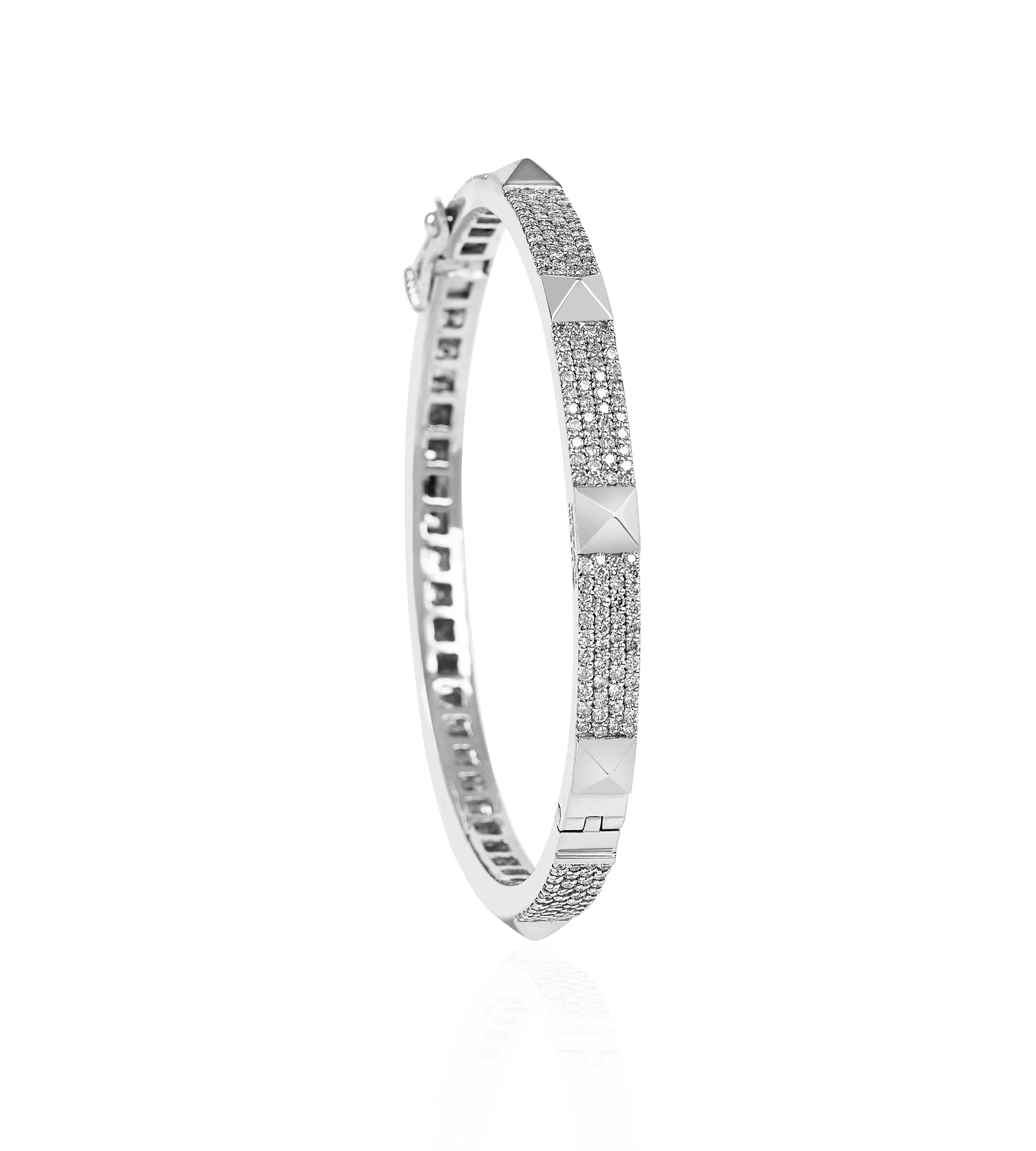 Hardware Bracelet (White Gold) - Image 5