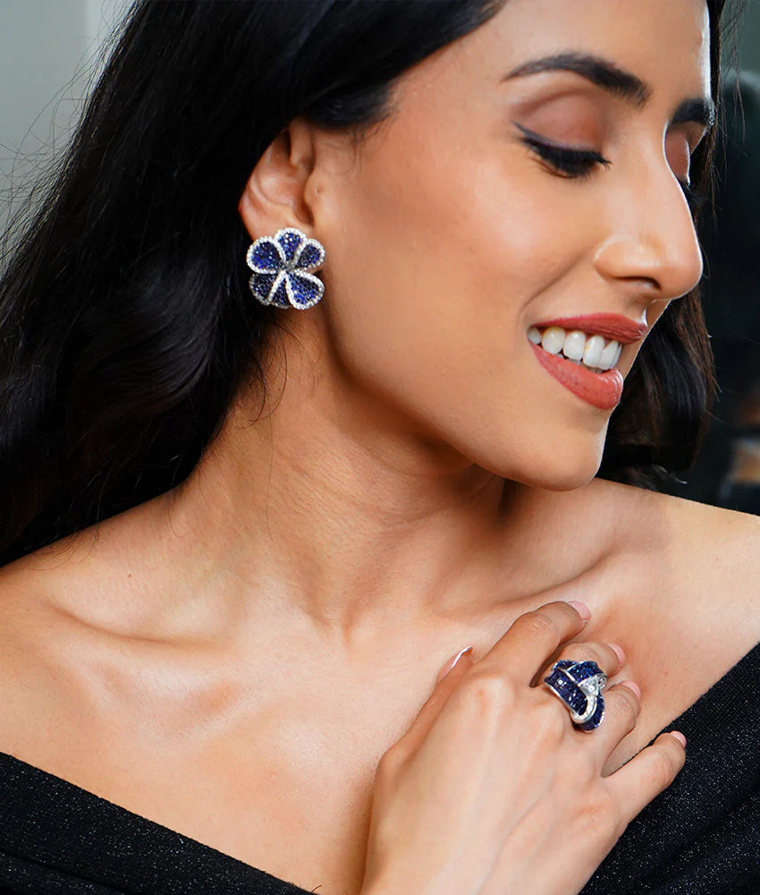 Hydrangea Earrings - Image 4