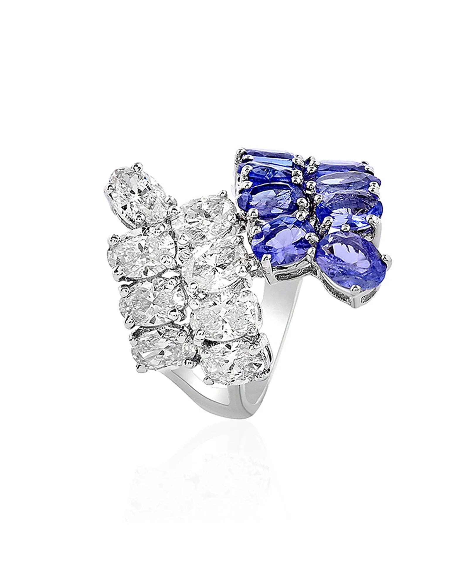 Tanzanite Blossom Ring - Image 3
