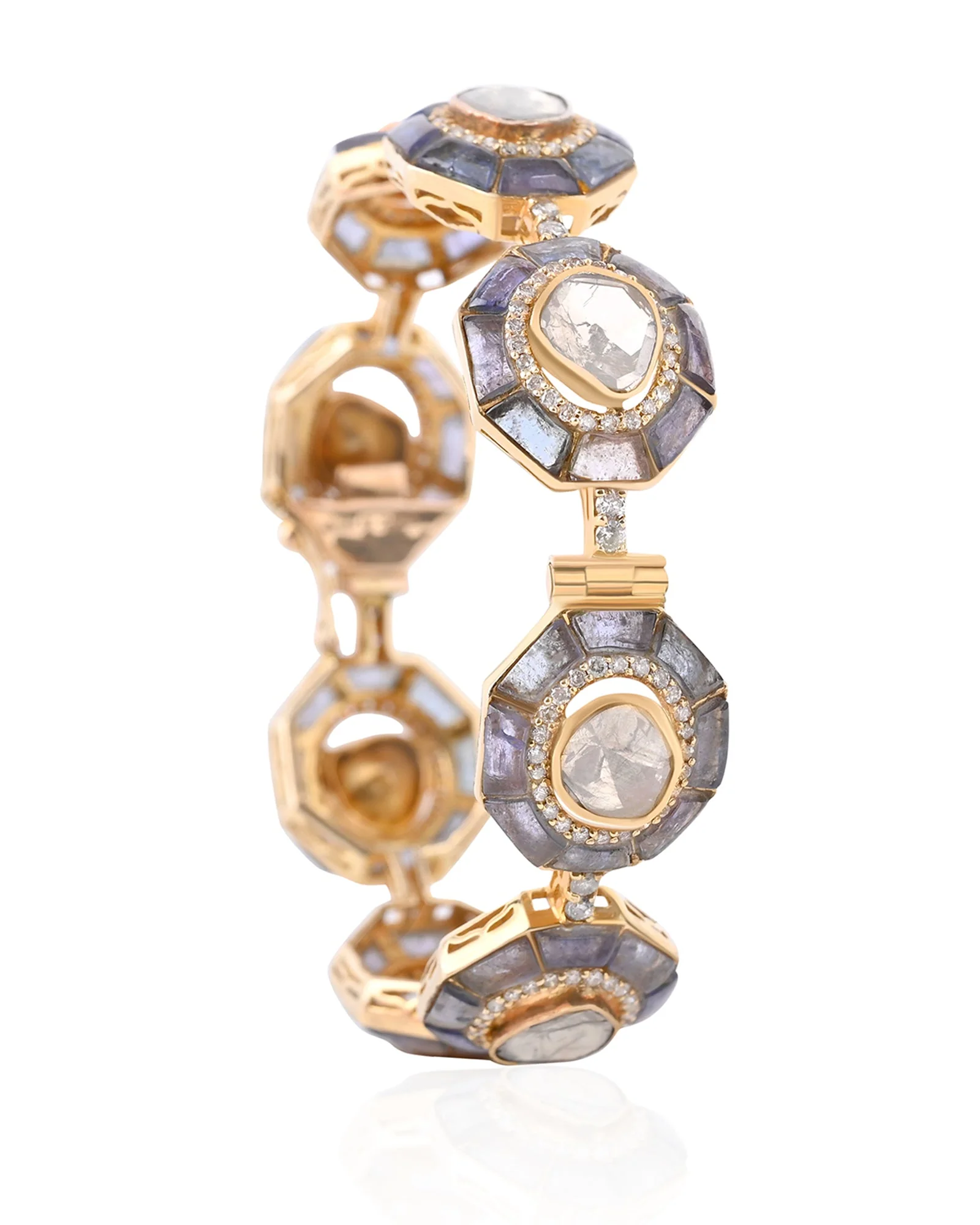 Tanzanite Hour Bangle - Image 4