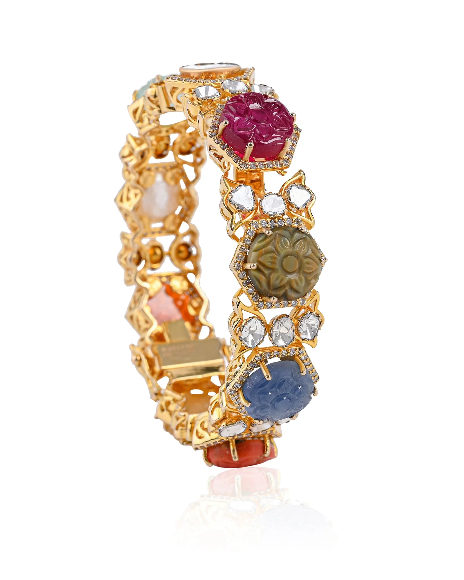 The Classic Navrattan Bangle - Image 4